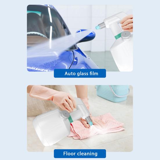 Cordless Electric Sprayer 2L Rechargeable Spray Bottle Portable Lightweight Gardening Sprinkler