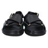 MARNI FBMS015701 P3614 Fussbett Leather Cross Strap Sandals/ shoes 35 blackUsed