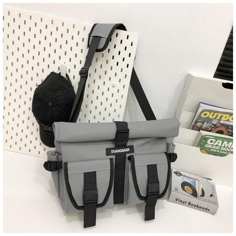 New spring niche function oblique span bag men's sports travel shoulder bag large capacity tote bag