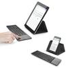 B033 Foldable Bluetooth Keyboard with Touchpad for Phones, Tablets, Laptops