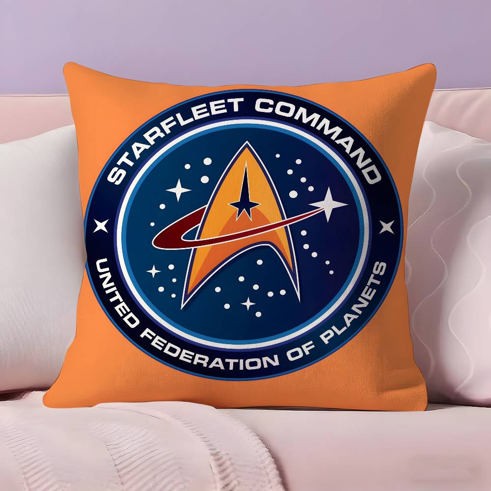 Science Fiction Movie S-Star Trek Pillow Case Ultra Soft Skin Friendly Fabric Cloud Like Comfort & Concealed Zipper