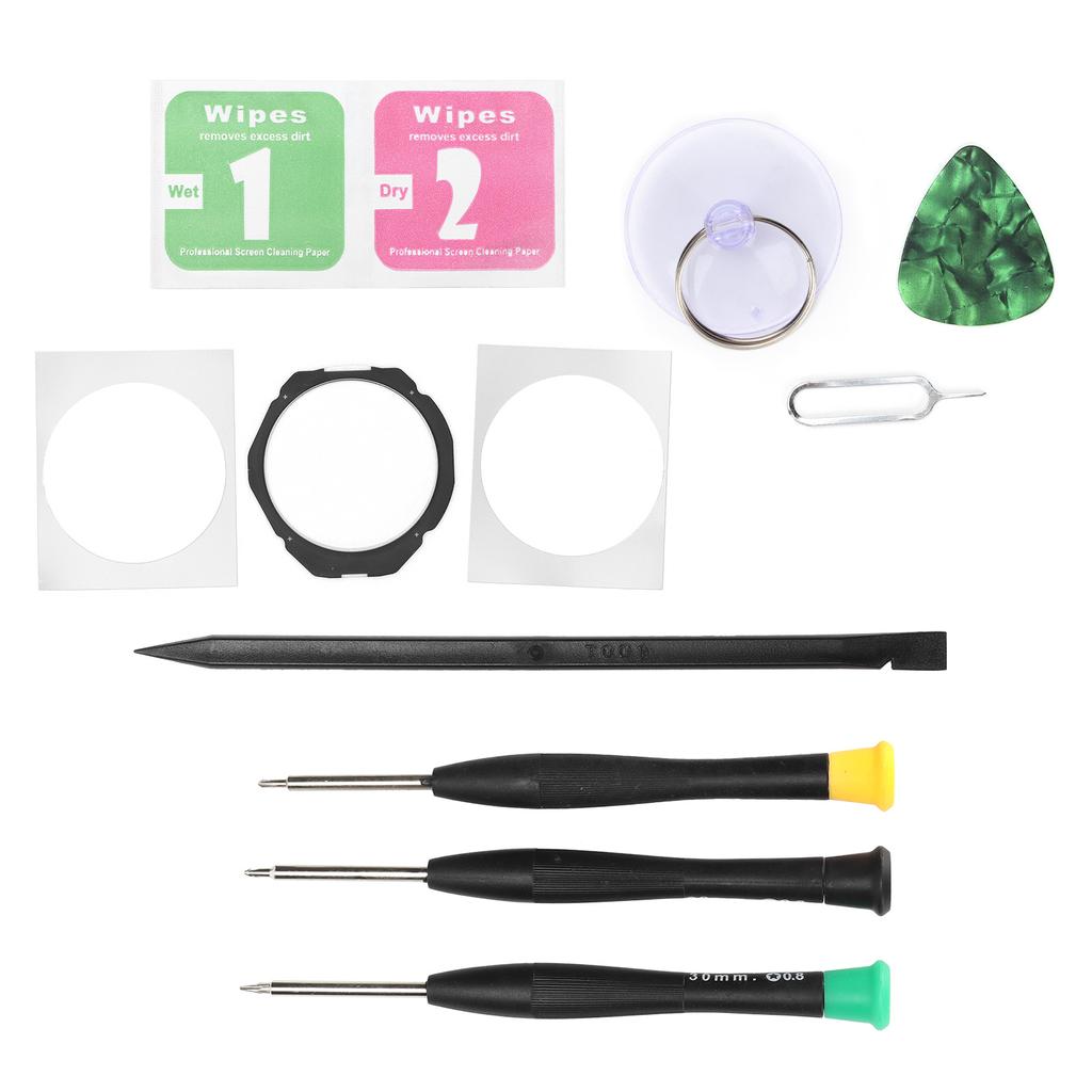 Vordere äußere Bildschirmscheibe Linsenersatz für Samsung Watch 42mm R810 R815 Bildschirmscheibenabdeckung