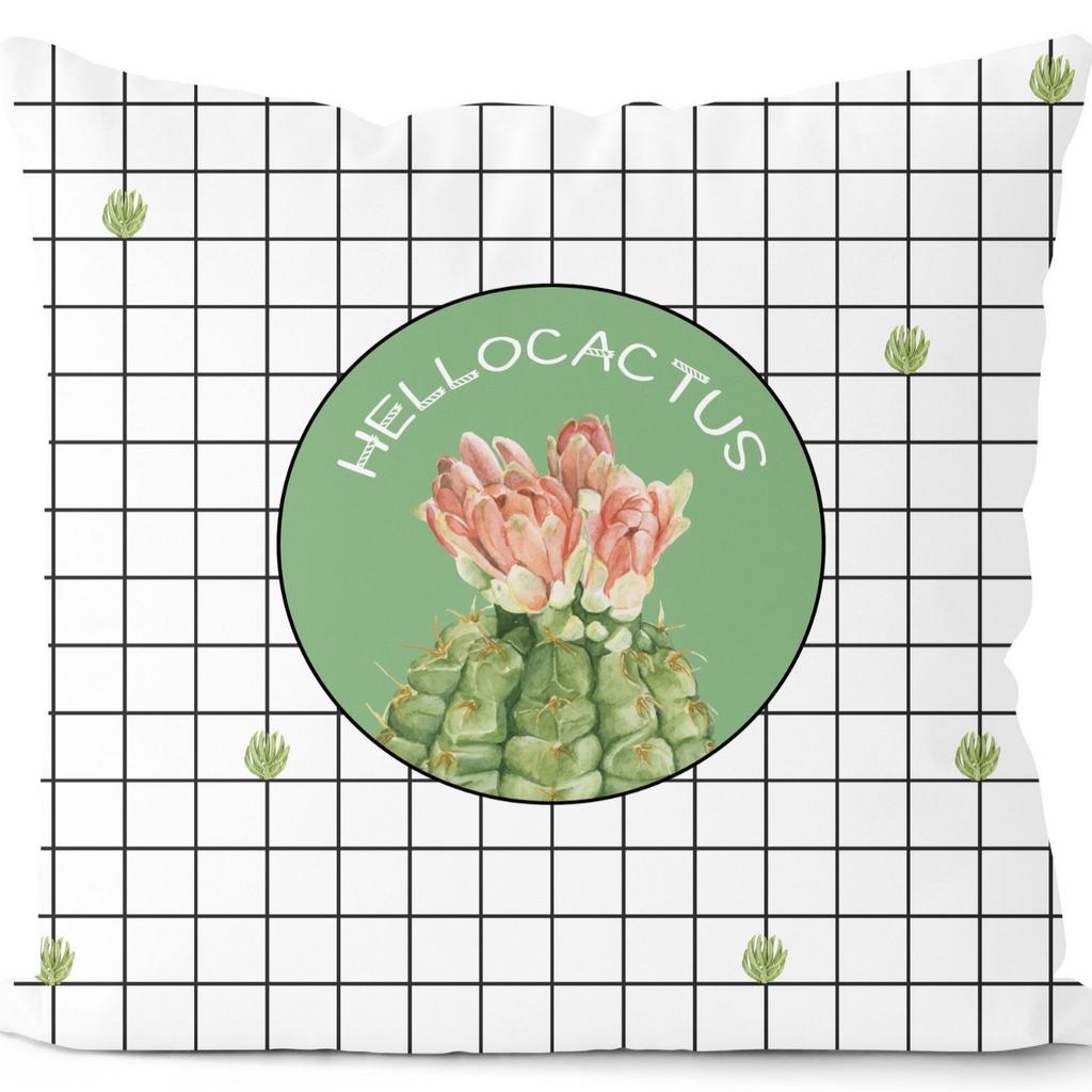 New Summer Green Small Fresh Plant Giraffe Pillowcase Home Sofa Pillowcase
