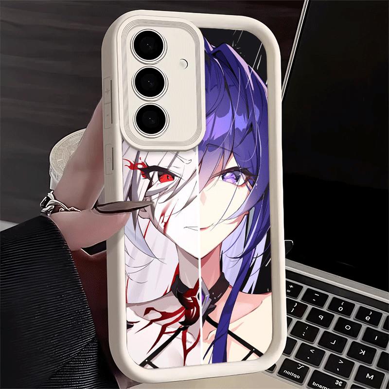 

Phone Case for Samsung Galaxy S26 S25 Ultra S24 FE Honkai Star Rail Acheron Shell S23 Plus S22 + S21 S20 5G Soft Silicone Funda Samsung S26 Plus