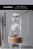 Gugrida Wasser Kaffee Cold Brew Kaffee Eiskaffee Handaufguss Eiskaffee-Aufgusskanne für handgefertigten Espresso-Dripper, Server, Kanne, Zubereiter, Kanne, (Holzring,