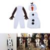 Bezauberndes Frozen Schneemann Olaf Cosplay Kostüm für Kinder Halloween Verkleidung