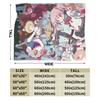 Funny Anime Puella Magi Madoka Magica Blanket Wool Vintage Breathable Throw Blankets for Bedspread Autumn/Winter
