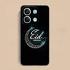 Eid Mubarak Mobilskal för Xiaomi Redmi Note 14 13 12 11 S Pro Plus 4G 5G Färgstarkt Tryckt Fodral Fodral Lyxigt Vackert