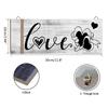 3Pcs Wall Decor Wooden Hanging Wall Sign Wooden Wall Art for Home Kitchen Dining Room Restaurant