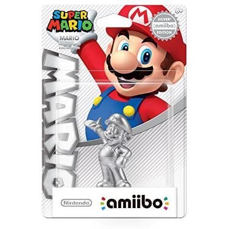 Amiibo - Super Mario :Edizione Mario Argento -