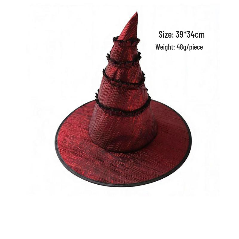 Sombrero de Mago y Bruja de Halloween para Adultos y Niños – Accesorio Perfecto para Disfraces y Fiestas