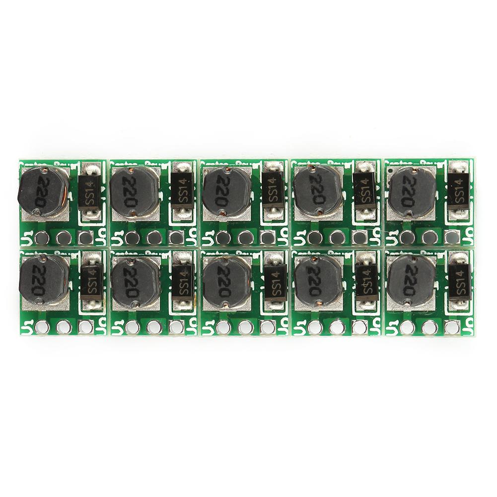 10Pcs 1.5V 1.8V 2.8V 3V 3.3V 3.7V 4.2V To 5V DCDC Boost Converter Module T64