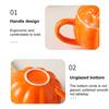 300ML Pumpkin Mug with Lid Fall Coffee Mug Thanksgiving Mugs Pumpkin Ceramics Coffee Mug Cute Tea Coffee Cups for Birthday Wife Mom Girl Friends