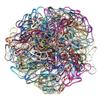 200pcs Rust-Resistant Locking Marker Metal Gourd Pins Multicolor Iron Safety Pin Latch Sewing Tools Tag Clips Knitting Marker