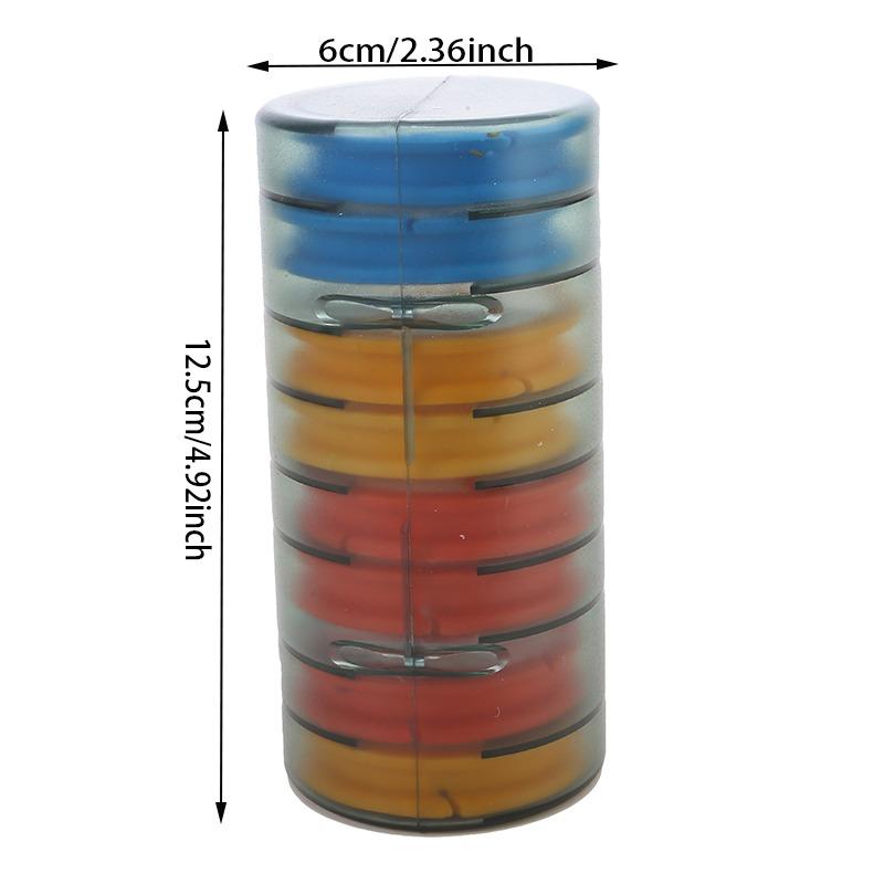 Rainbow Fishing Main Line Box Winding Board High Quality Fishing Box Fishing Tools 6-10 Spindle Silicone Main Spool