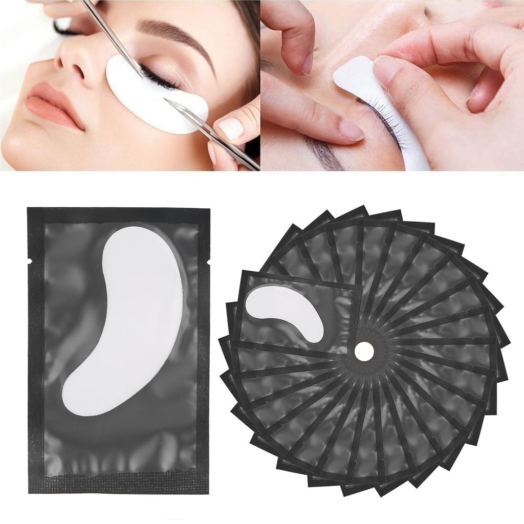 100pcs Eyelash Extension Pad Moisturizing Eyelash Grafting Sticker Under Eye Patch Makeup Tool
