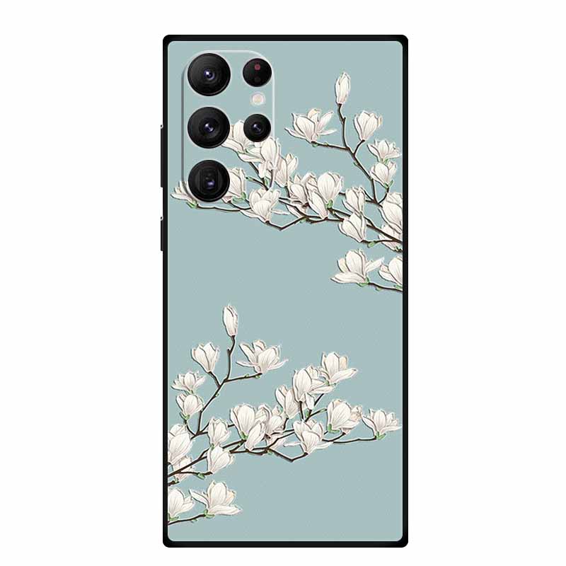 3D Emboss Case For Samsung Galaxy S25 Ultra Phone Case Soft Silicone Coque For Samsung S25 S23 S22 S24 Ultra Back Cover Case Bag