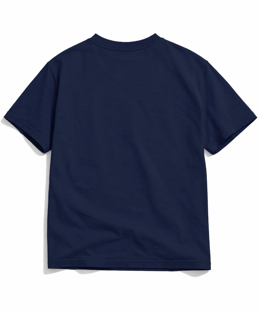 NP STUDIO 1981 Star Oversized Short Sleeve T-Shirt [ Navy ]