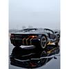 1/32 Scale Simulation Cars Toys Lambor LP770 Diecasts Toy Vehicles Model Alloy Autos Christmas Gift for Boys Kids Car Decoration
