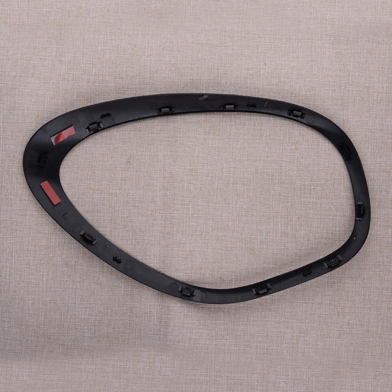 51139801573 Car Left Headlight Cover Ring Trim Bezel Fit for MINI Cooper R60 Countryman 2011-2016 Glossy Black