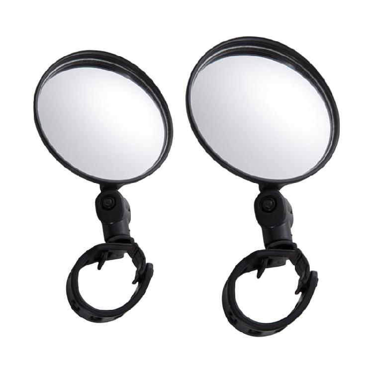 Bicycles Rearview Mirror Electric Bike Rear View Mirror 180 Degree Adjustable Handlebar Mirror Easy to Install
