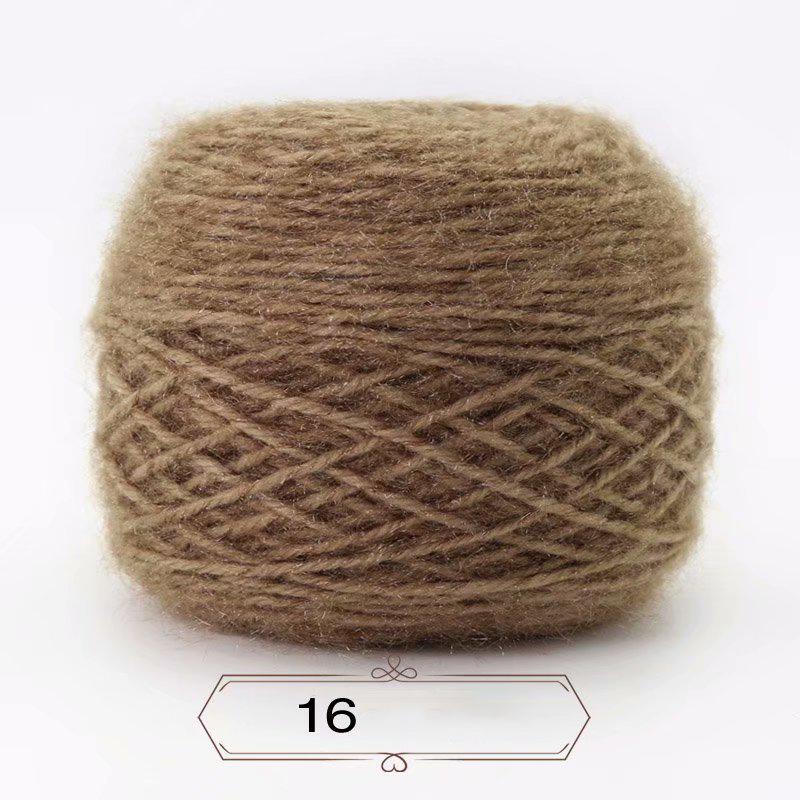 150g/míč Veverka Kašmírová příze Sametová nit v silném šátku z domácího tkaného klobouku Světlé hedvábné zlato