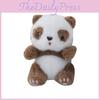 Cuddly Mini Panda Plush Toy Charming Bear Doll For Keychains And Bags
