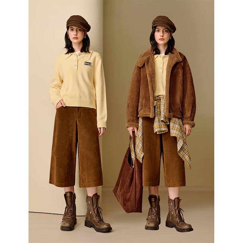 INMAN Women's Dopamine Core-Spun Polo Neck Sweater