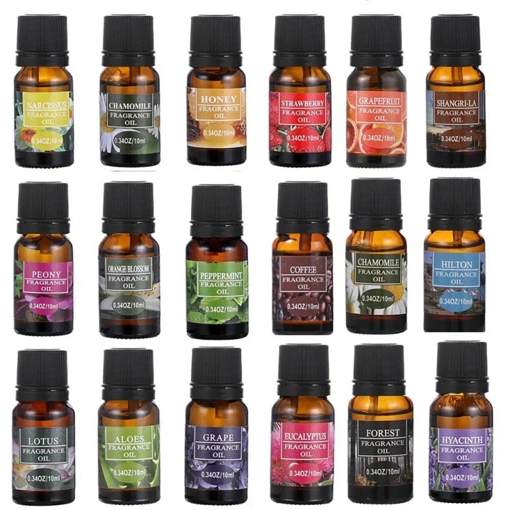 10ML Car Perfume Refill Air Freshener Natural Plant Essential Oil Aroma Diffuser Fragrance Humidifier Essential Oil Freshener