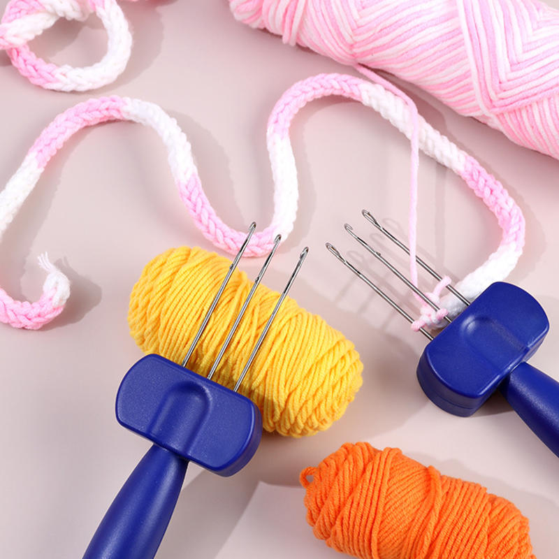 Cross-Border Cord Icord Making Tool Yarn Crochet Hook Needle Edge Assistor Tool Imported No Patent Goods for Home Creative Style