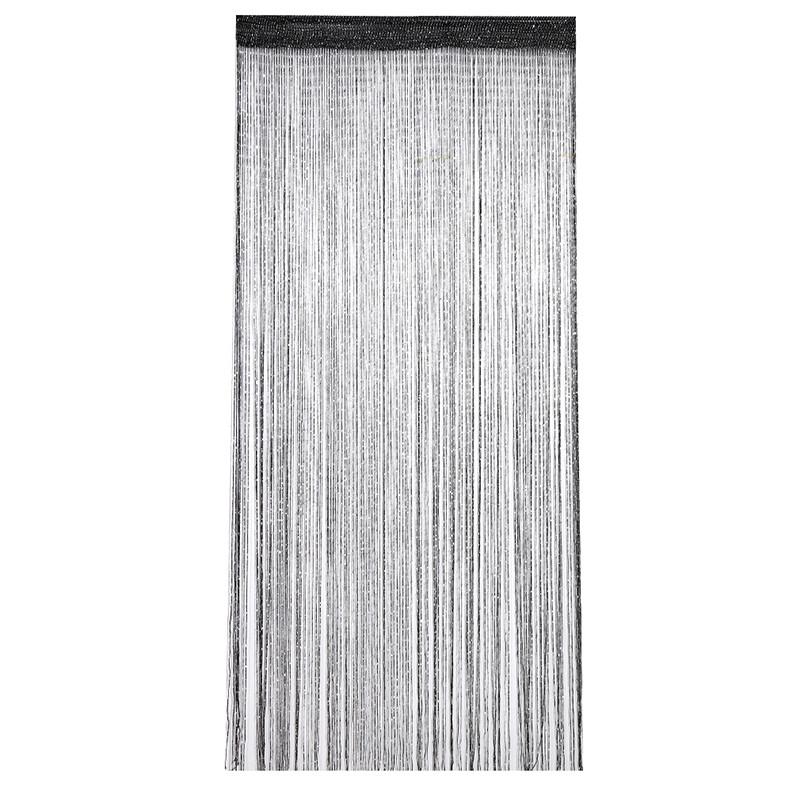 Luxury Crystal Curtain Flash Line Shiny Tassel String Door CurtainWindow Room Divider Home Decoration Cortinas 2025