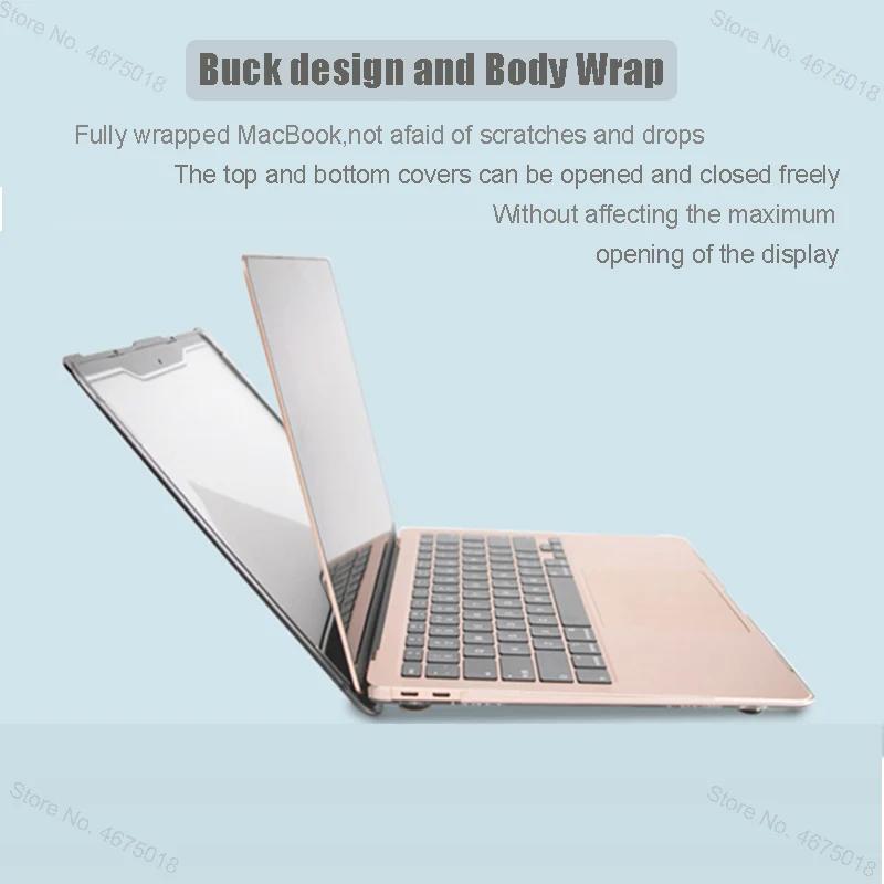 For Macbook Air 13 M1 Chip A2337 Case Laptop Cover For New Macbook Air 13.3 A1932 A2179 A2337 Replace Cases Capa