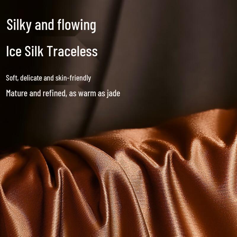 Qinite Men's Ice Silk Boxer Briefs 5-Pack