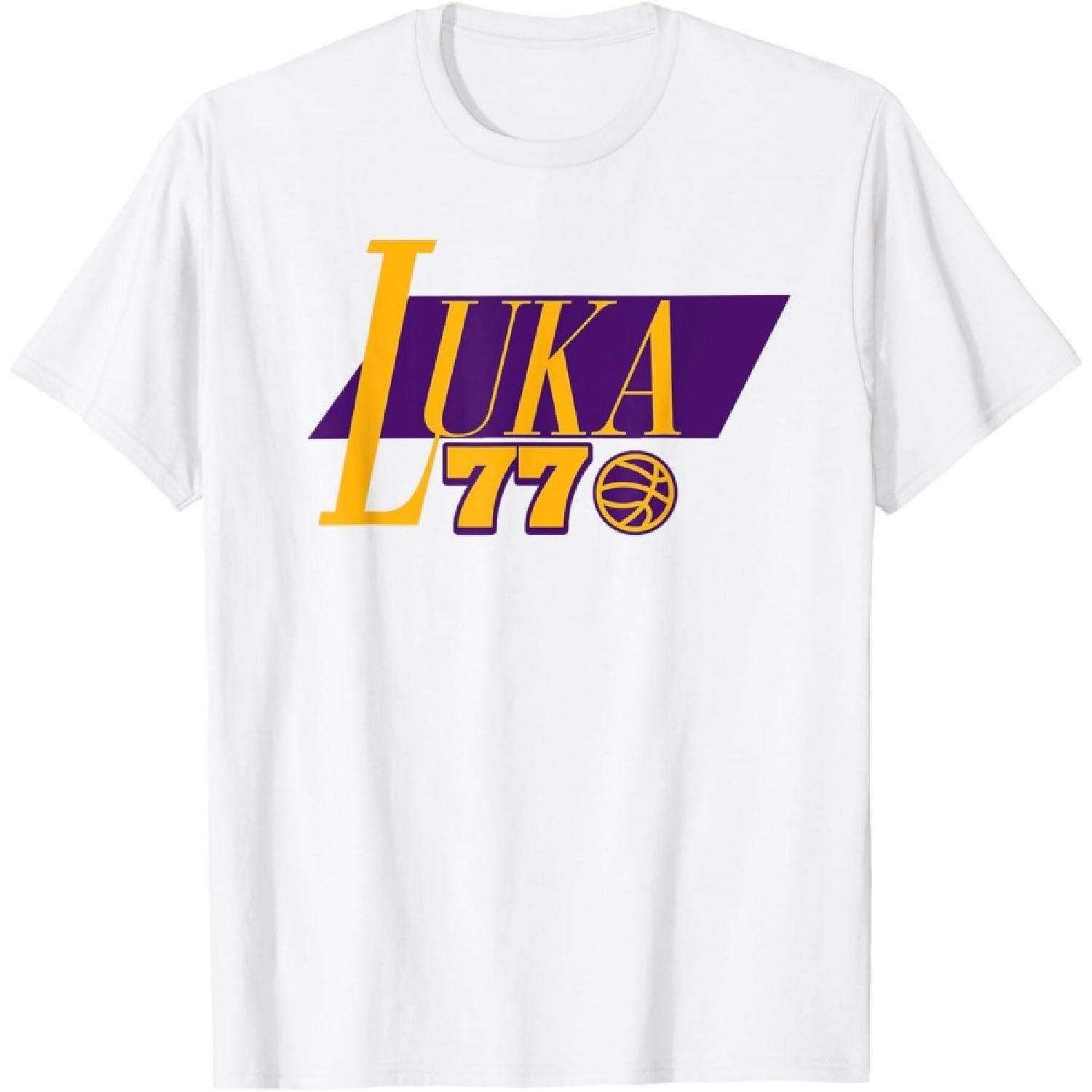 Веселые спортивные вещи Футболка Луки для фанатов баскетбола S