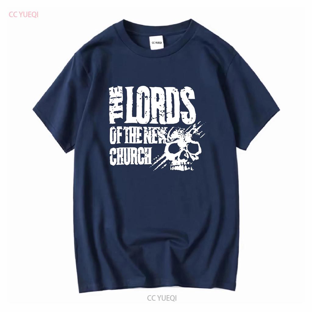 Lords of The New Church T Shirt gift for rock fan TE5230 vintage Washed Casual homme Top For Everyday Wear designer clothes