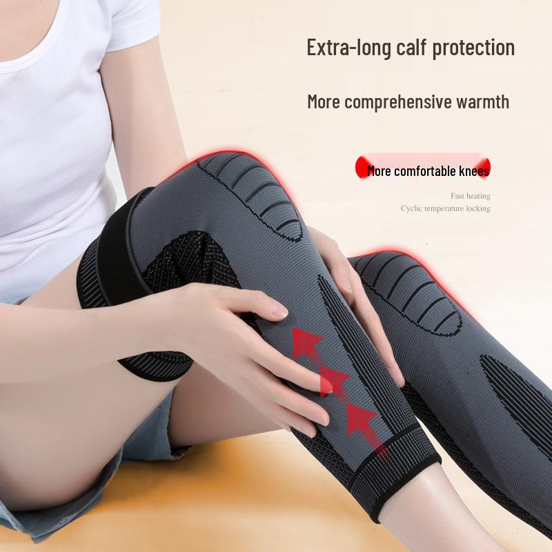 Mugwort Heating Knee Pads for Warmth and Compression Therapy - Non-slip Knee Protection for Sports and Cold Relief, Men and Women