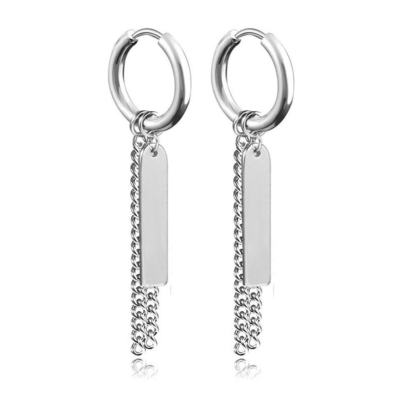 New Arrival Stainless Steel Stud Earrings Cross Star Scorpion Tassel For Women Men Fashion Hip Hop Ear Jewelry Gifts