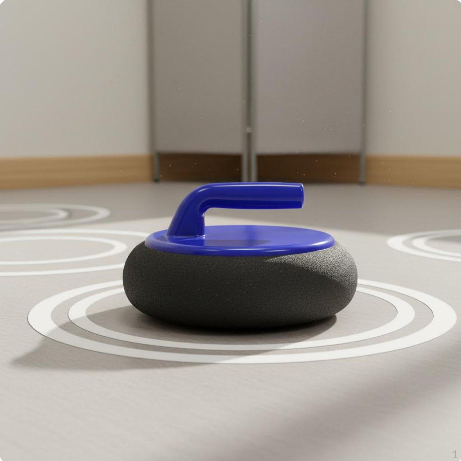 Curling Stone Sports Game Family Gathering Indoor Fun Portable Parent Child Interactive Practice