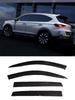 Honda N7X 2022 Rain Visor & Deflector, Black Warrior Modification