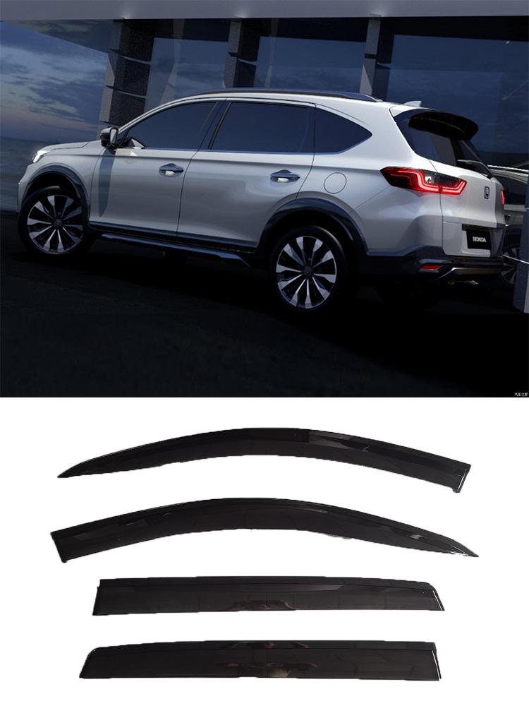Honda N7X 2022 Rain Visor & Deflector, Black Warrior Modification