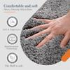 Thickened Bedroom Bedside Carpet Solid Color Flocking Bathroom Absorbent Floor Mat Bay Window Mat Children'S Climbing Mat Plush Foot Mat