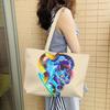Group One-shoulder Leather Bag Tote Bag One-shoulder Bag PU Large Capacity  Cartoon