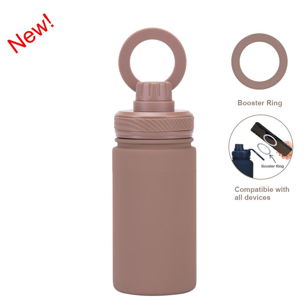 350Ml Stainless Steel Sports Water Cup Wide Mouth Portable Bottle 316L Magnetic Thermos Cup