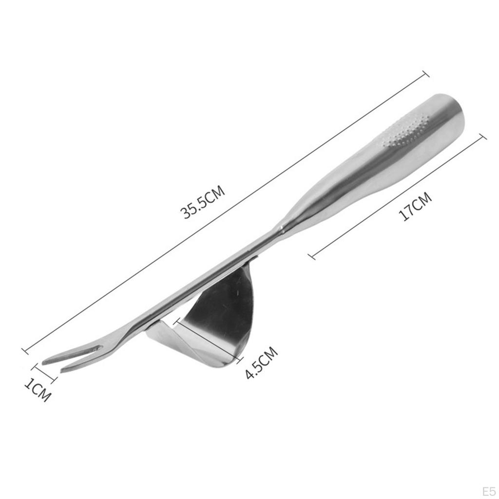 Picker Tool Multifunctional Er with Handle Portable Stainless Steel Lightweight Garden Ing