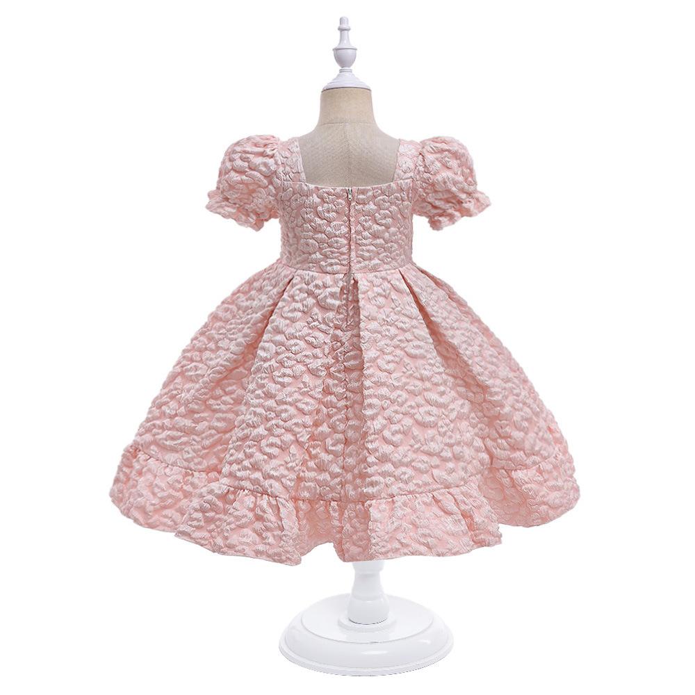 Sukienki dziecięce dla dziewczynek elegancka suknia ślubna księżniczki dzieci w stylu Vintage suknia wieczorowa bal bożonarodzeniowy Vestidos 3 8 10 lat