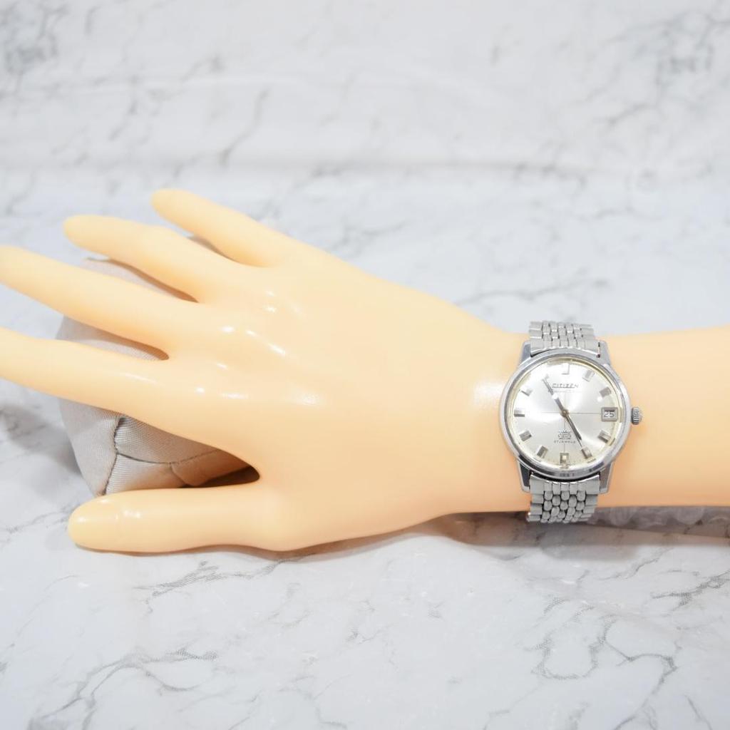 Used Rare 1967 CITIZEN Crystal Date Men's Automatic
