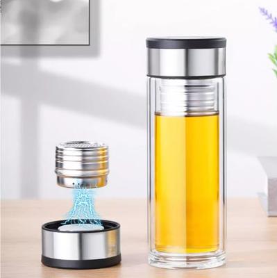 Pahar Magnetic Pentru Bărbați Afaceri Pahar Dublu Design Anti-Opărire Ceașcă de Ceai cu Filtru Portabil Sigilat Etanș Ceașcă de Ceai