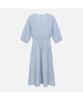 THURSDAY ISLAND V-Neck Full Open Denim Dress_T254Mop279W