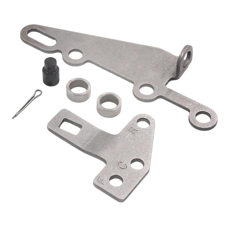 Bracket and Lever Kit 35498 Compatible Transmission Cable Bracket Iron Sturdy Design for GM 700R4 4L60 TH350