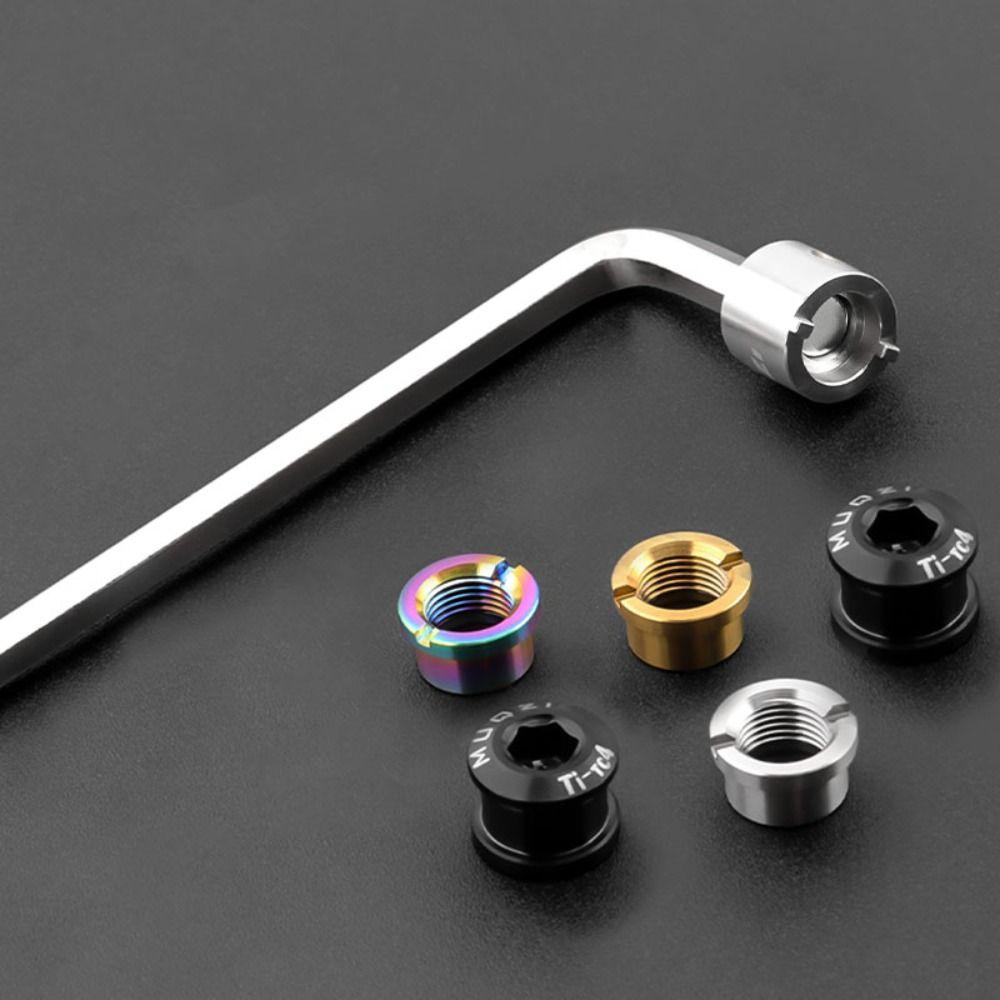 Repair Chainring Screw Wrench MTB Chainwheel Tool Chainring Screw Removal Chainwheel Installation